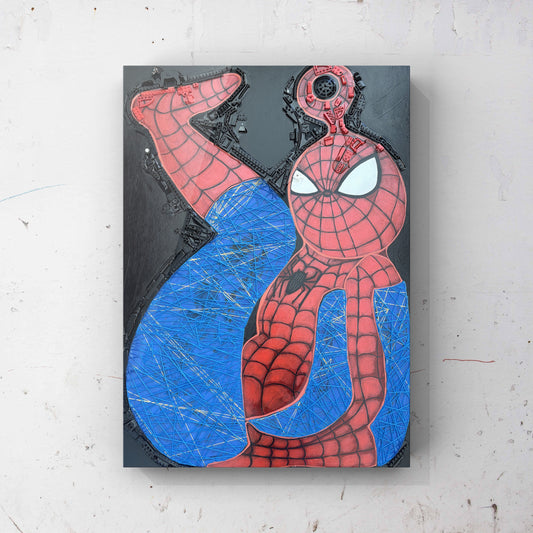 Original- „Spider-Tubby“, 2023 (100x70cm)