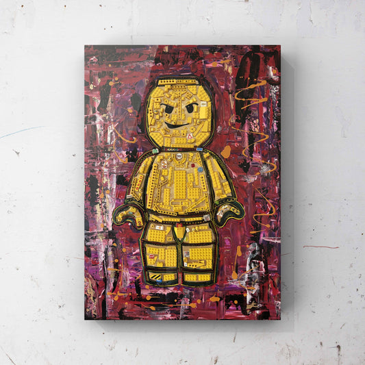 Original - "Legoman", 2023 (50x70cm)